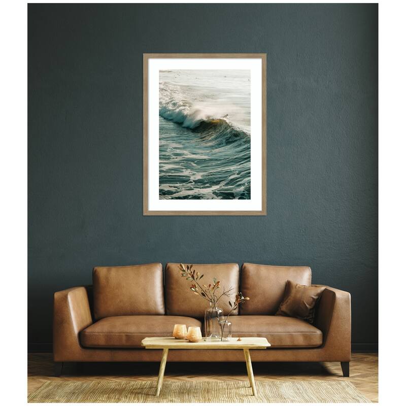 Kate and Laurel Morning Glow by Alicia Bock Framed Wall Art Print