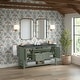 preview thumbnail 36 of 45, Breckenridge 60" Double Vanity, Smokey Celadon - 60D