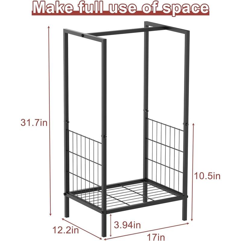Firewood Rack Outdoor for Fireplace Wood Storage