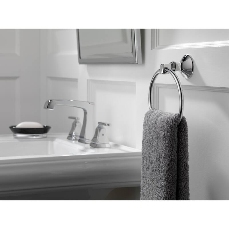 Delta Ashlyn 1.2 GPM Widespread Bathroom Faucet with Pop-Up Drain