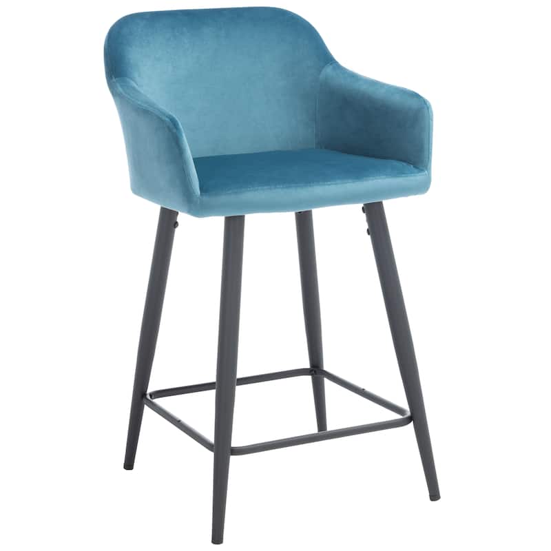 SAFAVIEH Lillia 24-inch Counter Stool - 21" x 20.5" x 34.2" - 21Wx21Dx25H
