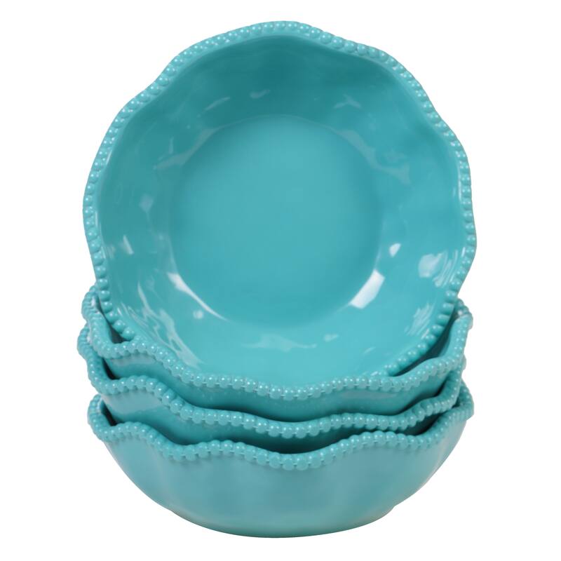 Certified International Perlette Melamine All Purpose Bowls, Set of 4