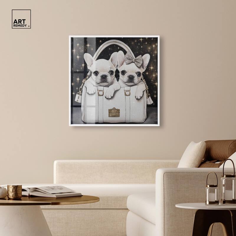 Constellation Frenchie Purse Shadowbox by Art Remedy