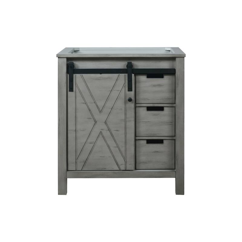 Marsyas 30 in W x 22 in D Dark Grey Bath Vanity