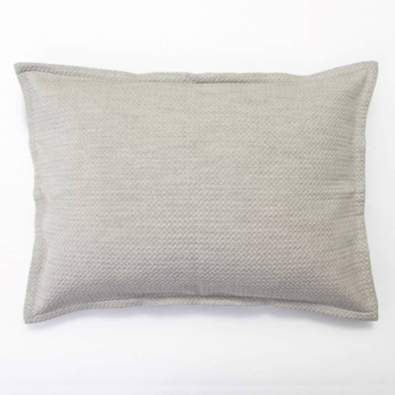 Kelley Grey Cotton Jacquard Duvet Cover Set