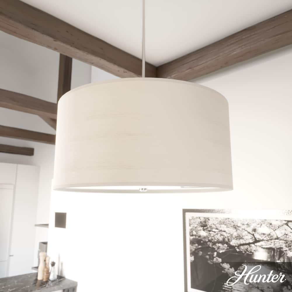 Hunter Solhaven Drum Pendant Light