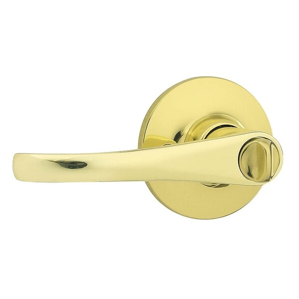 Shop Kwikset Sl3000gv Grapevine Privacy Door Lever Set With Round