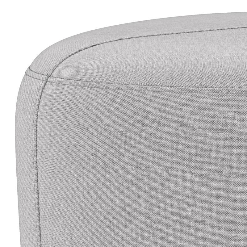 WYNDENHALL Brea 18 inch Wide Contemporary Irregular Ottoman Bench