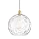 Option Satin Gold / Clear Water Glass