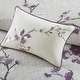 preview thumbnail 5 of 7, Madison Park Isabella Purple/ Taupe 8 Piece Cotton Comforter Set
