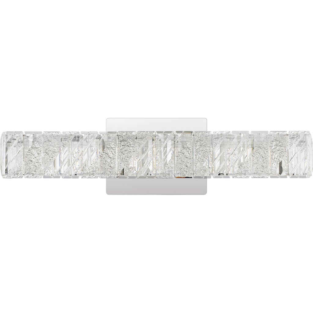 Garcelle Integrated LED Polished Chrome Bath Light