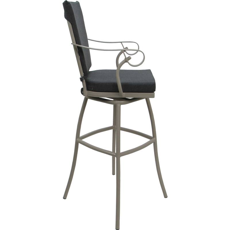 Outdoor or Indoor Counter 26", 30" or Extra Tall 34" Bar Stool - Jamey