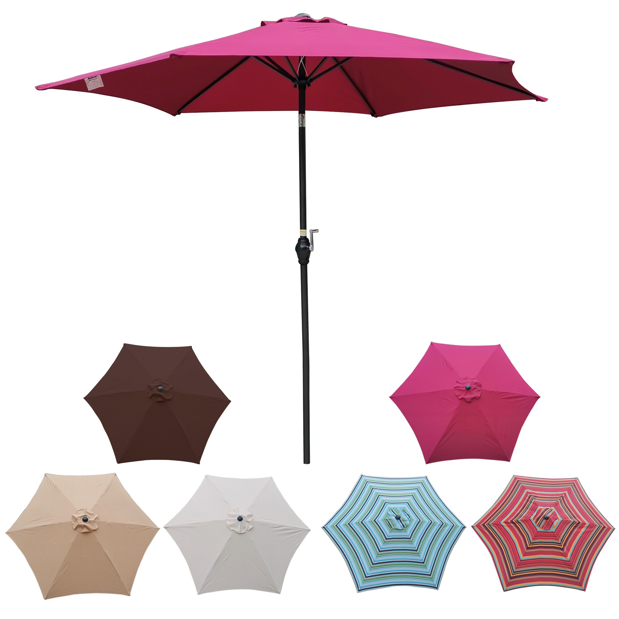 celery green patio umbrella Northlight 9 ft. Outdoor Market Tilt Patio Umbrella with Hand Crank in Sage  Green 32881053