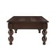 preview thumbnail 15 of 55, Rectangular 47" Wooden Coffee Table with Storage Drawer, Vintage Cocktail Table with Solid Wood Legs for Living Room Elegance