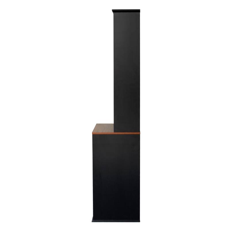 Modern Coat Rack Wide Coat Rack with Storage Bench, 3 Shelves, Drawers and 3 Hooks, for Hallway Entryway Living Room