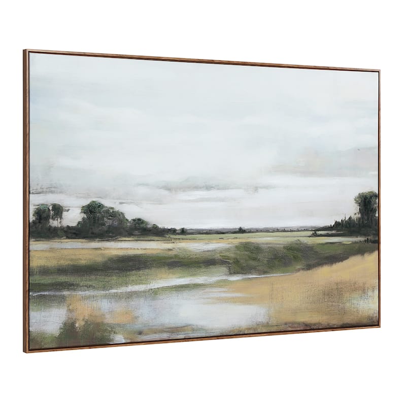 Arcos 40" H x 60" W Canvas Art, Beige