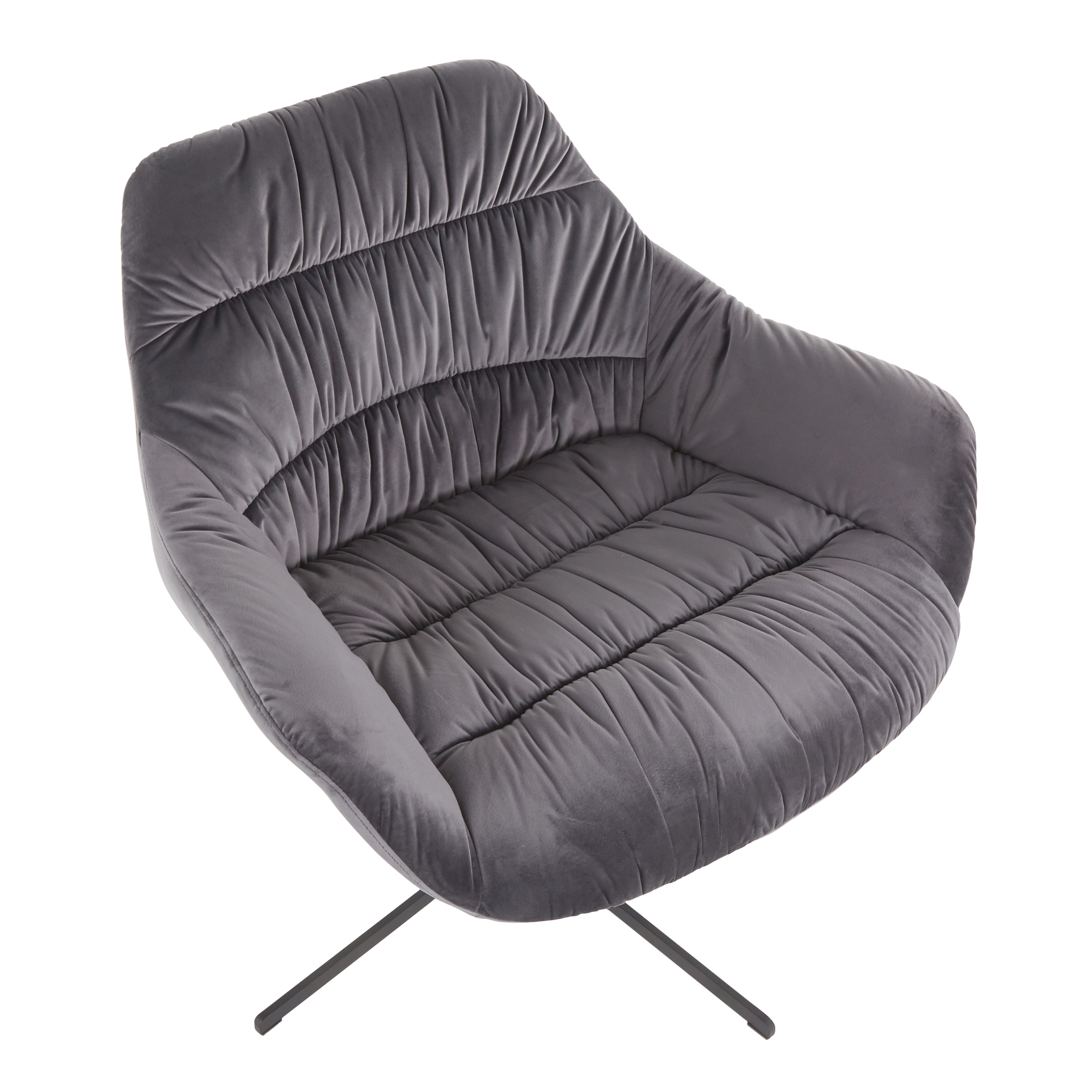Carson Carrington Wayne Swivel Lounge Chair - Picture 11 of 14