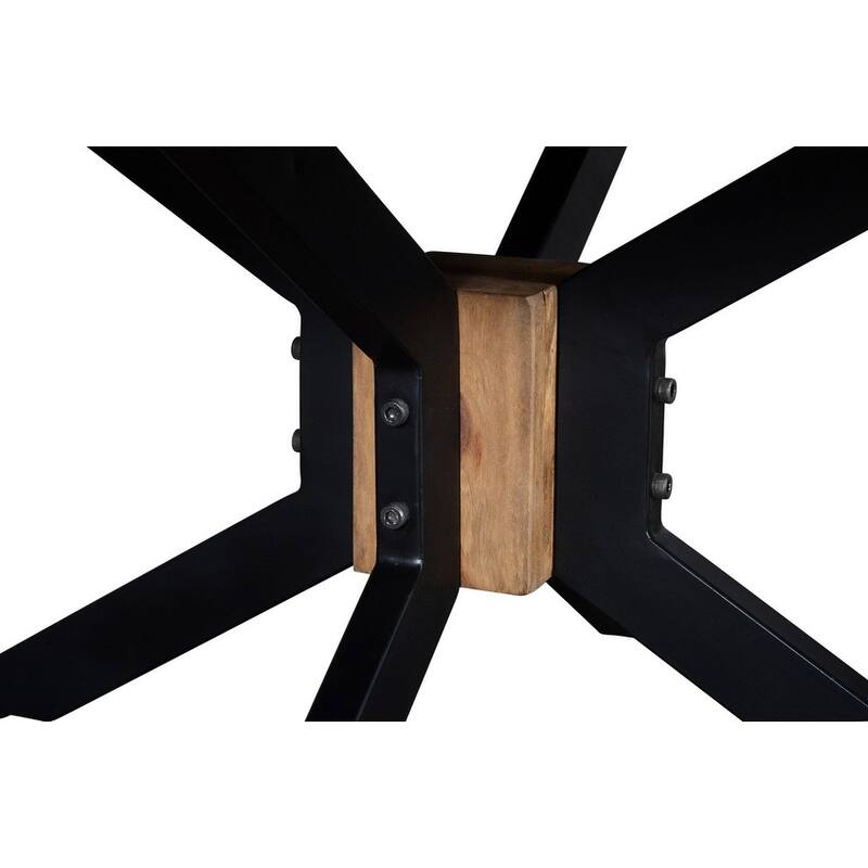 Sheesham Wood Round Coffee Table - 35" - 35" X 35"