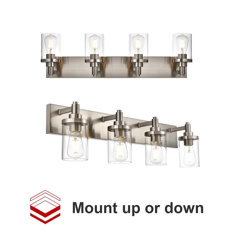 Modern Bathroom Lights with Clear Shape