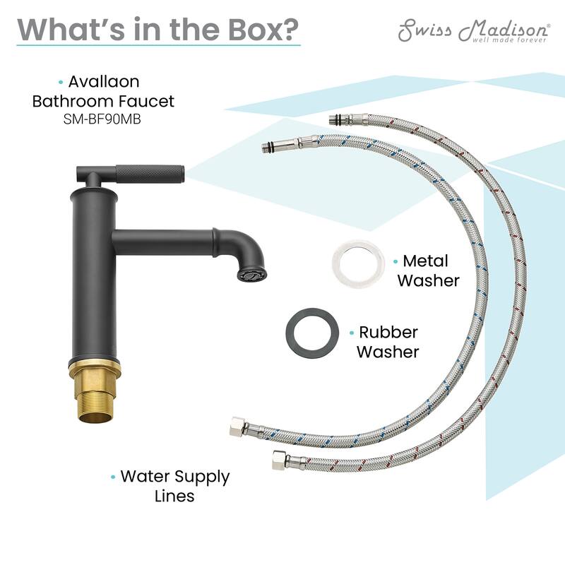 Avallon Single Hole, Single-Handle Sleek, Bathroom Faucet