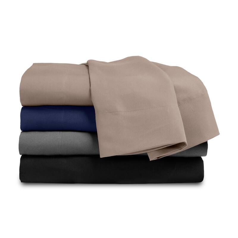 Martex Easy Living Brushed Microfiber Soft Wrinkle Resistant Sheet Set