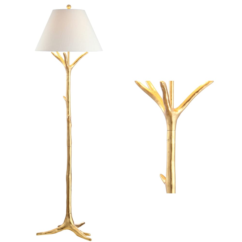 Shade Not Included Ro Sham Beaux Myvica Gold Floor Lamp MSRP $1062 