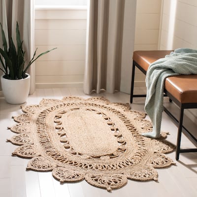 SAFAVIEH Handmade Natural Fiber Farideh Casual Jute Rug