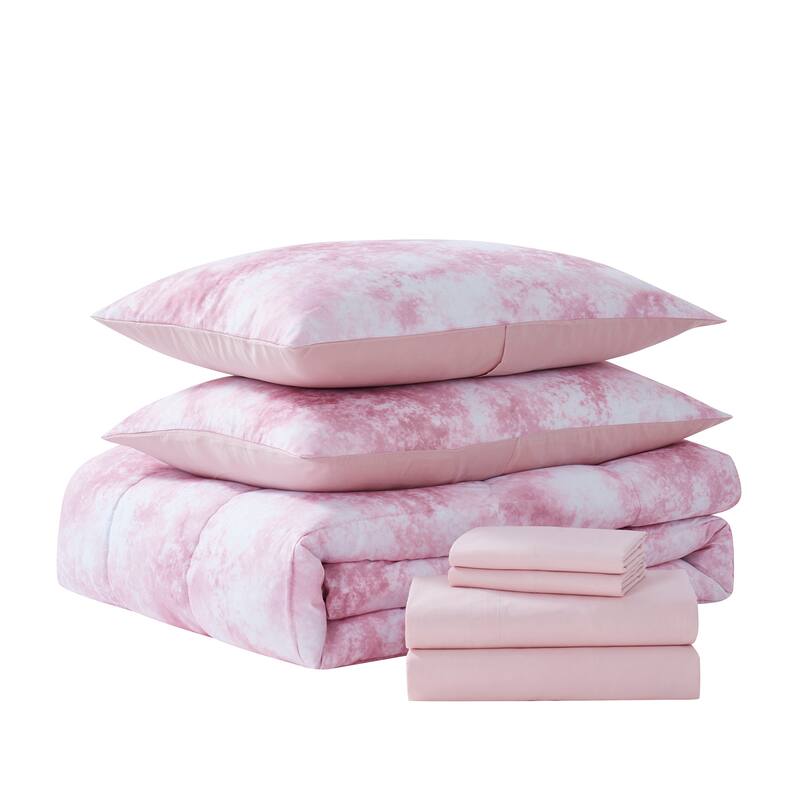 Kids Waterbury Bed in a Bag 5 Piece Comforter, Sham & Sheet Set