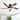 MLiAN 54" Solid Wood Blades Indoor Flush Mount Ceiling Fan with Light Kit and Remote