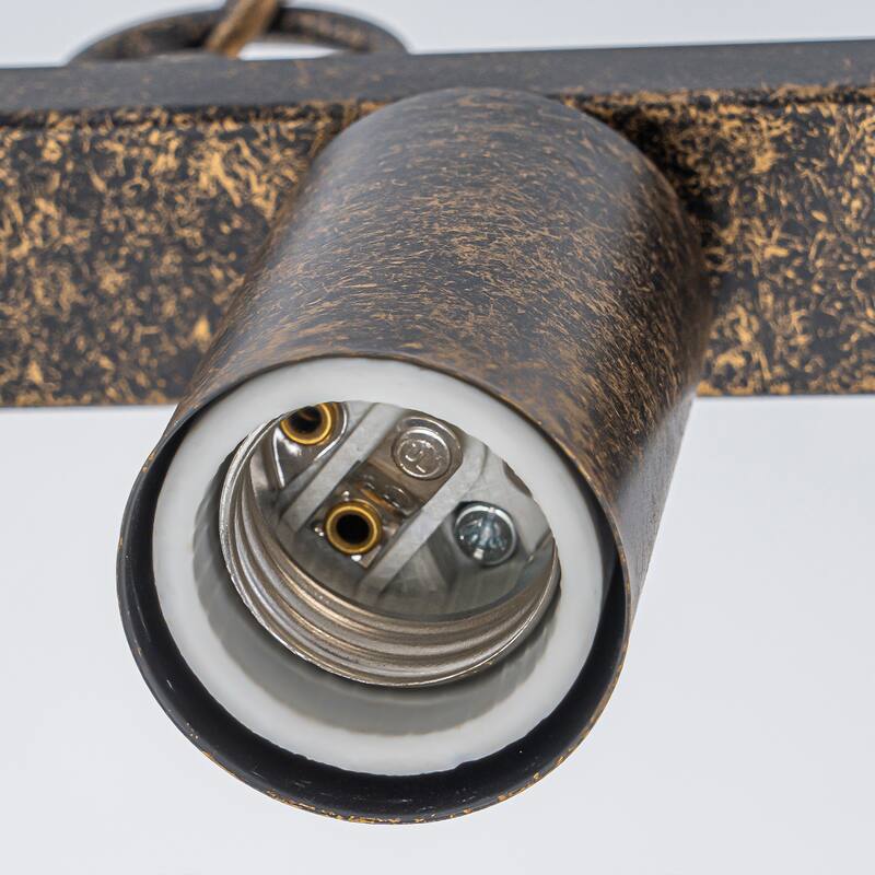 Vintage Glam 4-Light Linear Crystal Pendant Light for Kitchen Island Dining Room