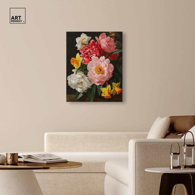 Garden's Glory Canvas by Art Remedy, Gallery Wrapped