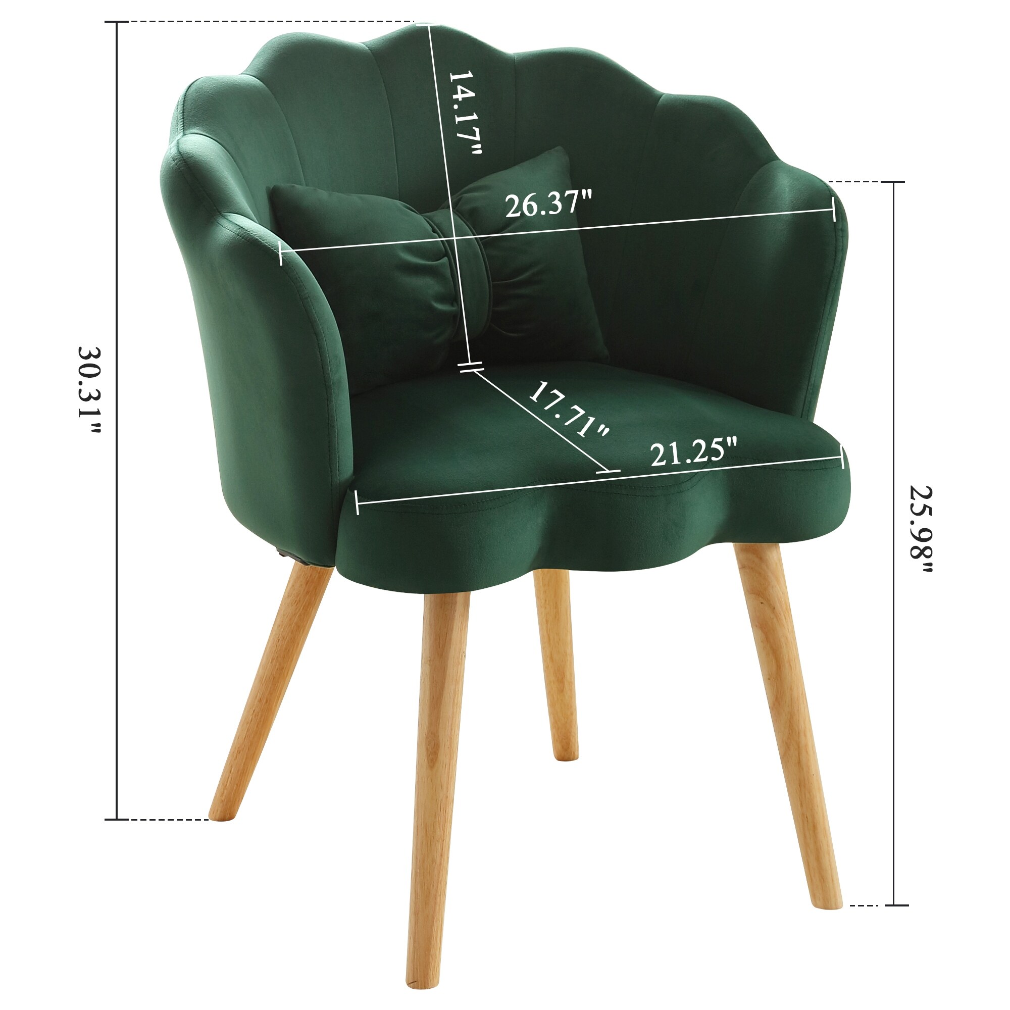 Vanity Makeup Chair Comfy Home Office Chair Accent Chair Bed