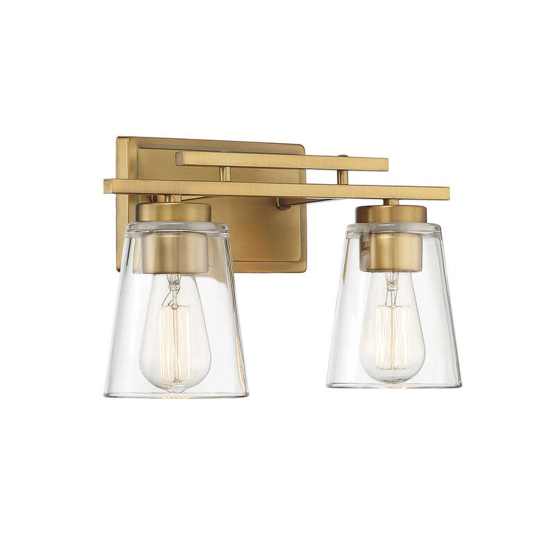 Savoy House Calhoun 2 Light 15" Wide Bathroom Vanity Light