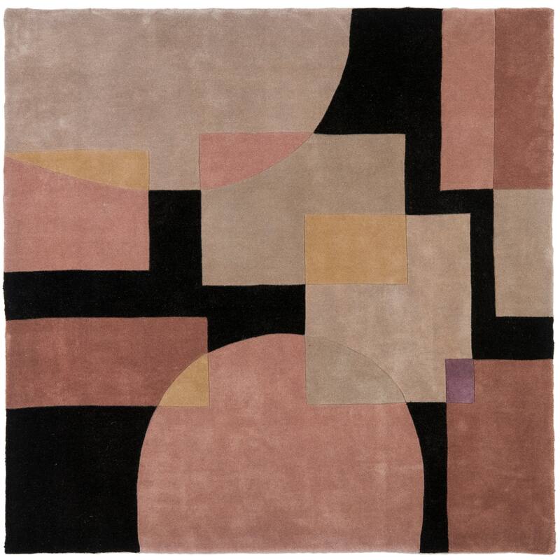 SAFAVIEH Handmade Rodeo Drive Shae Mid-Century Modern Abstract Wool