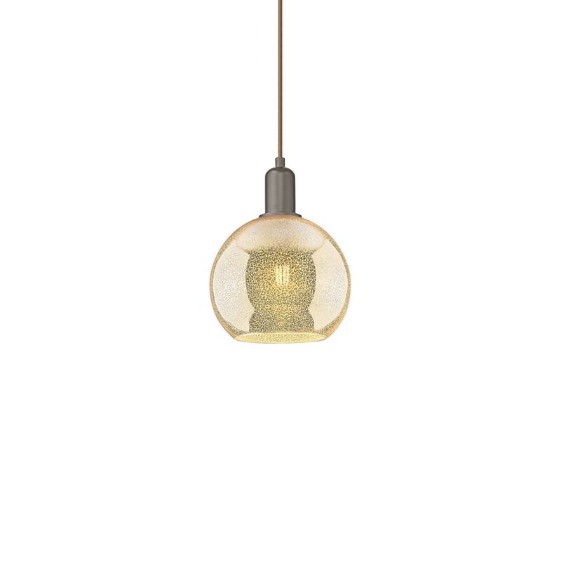 Innovations Lighting 716-1P-11-8 Athens Pendant Athens 8" Wide Mini - Oil Rubbed Bronze / Mercury