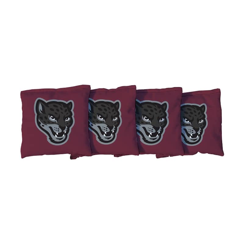 Texas A&M San Antonio Jaguars Burgundy Cornhole Bags - Corn Filled