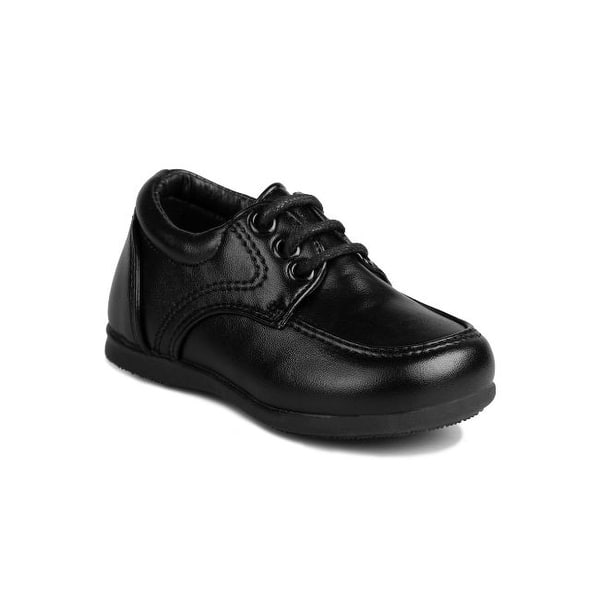 slide 2 of 16, Josmo Boys' Lace-Up Toddler Dress Shoes: Stylish and Comfortable Options for Every Occasion 3 - Black