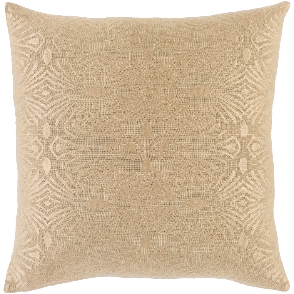 Akilah Art Deco Embroidered Throw Pillow