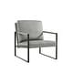 preview thumbnail 2 of 22, Homy Lin Living Room, Office or The Reception Area PVC Leather Accent arm Chair with Extra Thick Padded backrest