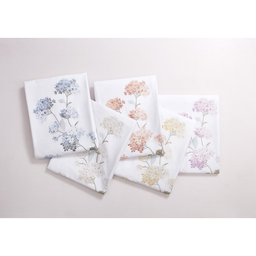 Broderie ensemble housse de couette Collection Hydrangea Embroidery Duvet Set (6 Color)