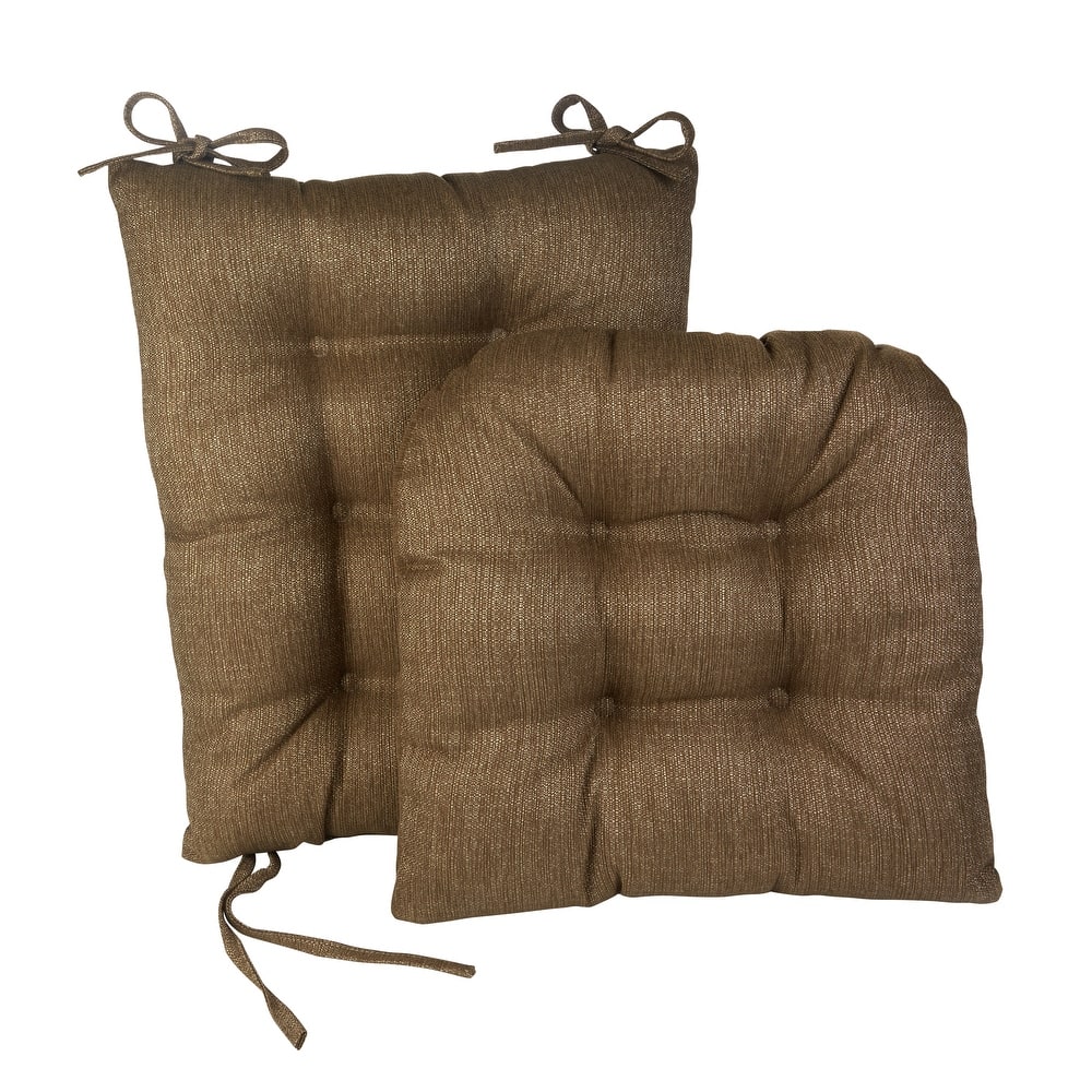 Klear Vu Non-Slip Omega Jumbo Rocking Chair Cushion Set