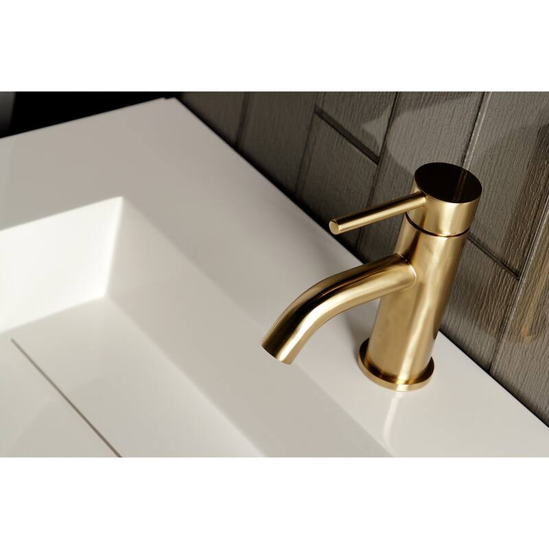 Kingston Brass Concord Single-Handle Bathroom Faucet with Push Pop-Up