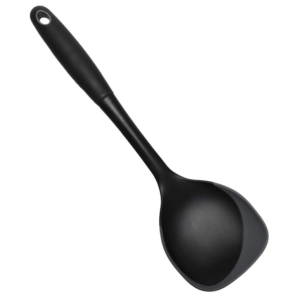 Chef Craft 13-inch Nylon Spoon Spatula with Silicone Edge