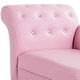 preview thumbnail 10 of 8, Gymax Kids Sofa Relax Couch Chaise Lounge Armrest Chair Bedroom Living