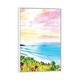 preview thumbnail 5 of 10, iCanvas "The Forgotten Beach" by 83 Oranges Framed Canvas Print White - 26x18
