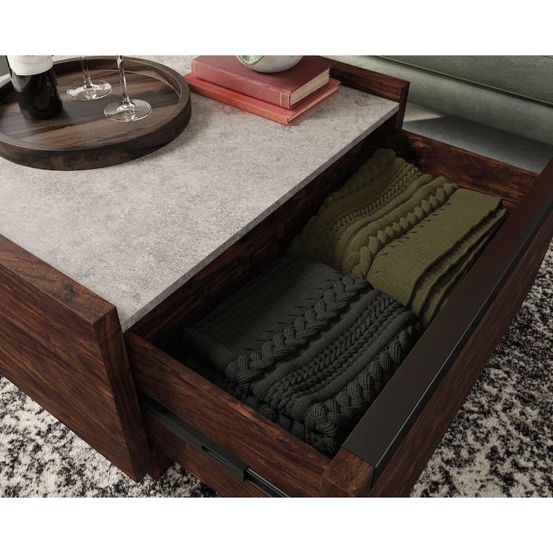 Manhattan Gate Coffee Table - Rich Walnut