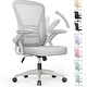 preview thumbnail 16 of 48, Ergonomic Office Mid Back Chair - N/A Grey