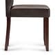 preview thumbnail 56 of 111, WYNDENHALL Normandy Transitional Parson Dining Chair (Set of 2) - 18.1"w x 18.5" d x 39.4" h