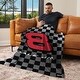 preview thumbnail 3 of 4, NASCAR Dale Earnhardt Jr Graded Checks Silk Touch Throw Blanket