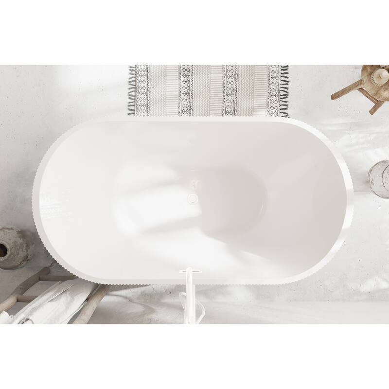 Vincent Bathtub in Glossy White